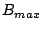 $B_{max}$