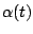 $\alpha(t)$